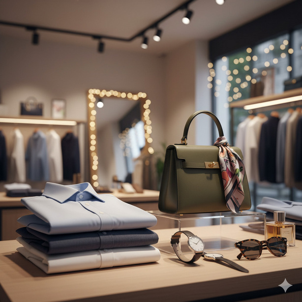 Kiyim kechak va aksessuarlar savdosi do'koni uchun dastur